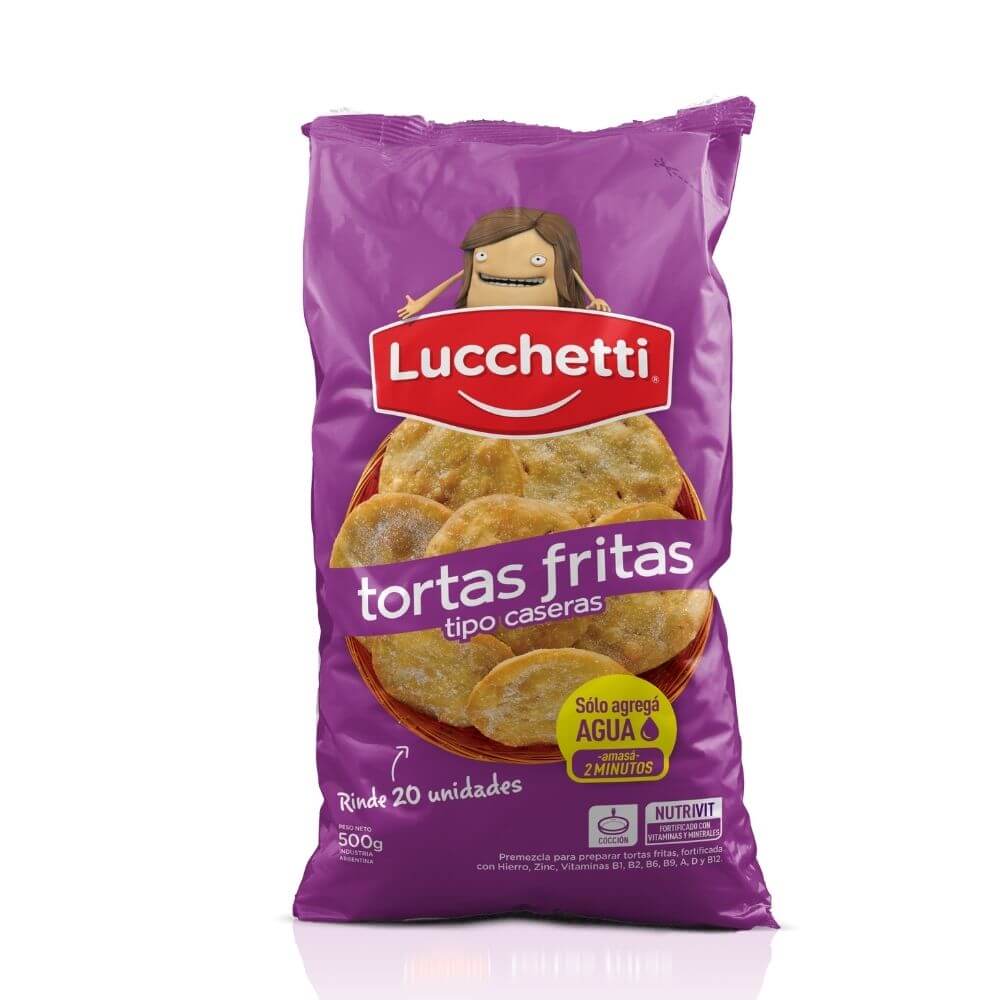 Harina Premezcla Torta Frita Lucchetti 500 gr arjosimarprod