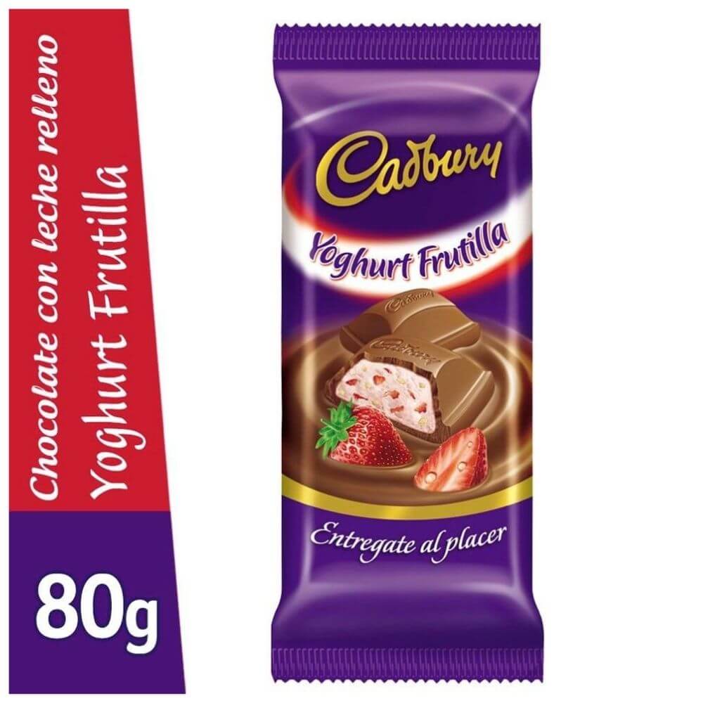 Chocolate Yogurt Frutilla Cadbury 82 gr arjosimarprod
