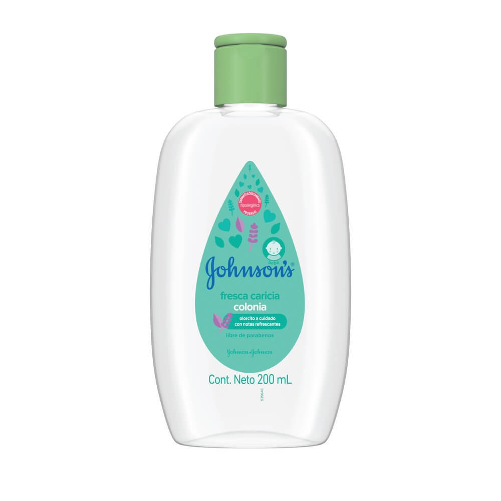 Colonia para Bebe Fresca Caricia Verde Johnson 200 cc - arjosimarprod