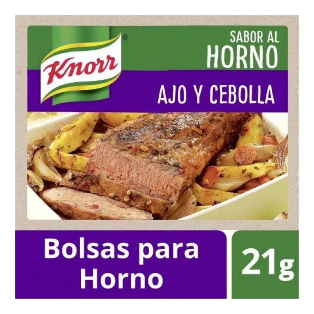 Bolsa para Horno sabor Romero Y Tomillo Knorr 21 Gr - Vea
