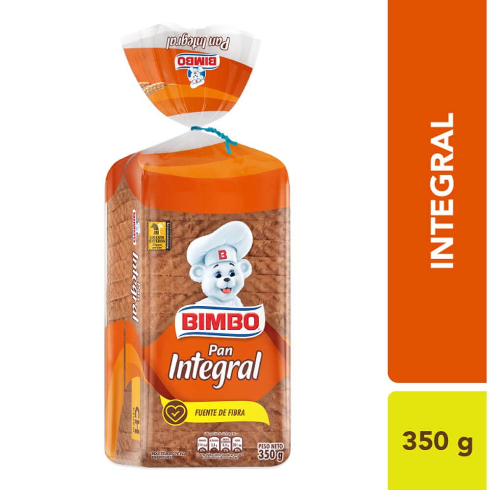 Pan Integral Cero & Cero - Bimbo - 350 g