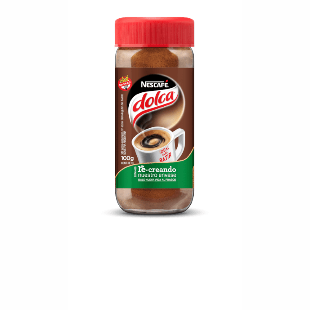 Cafe Mas Facil para Batir Re Nescafe Dolca 100 gr