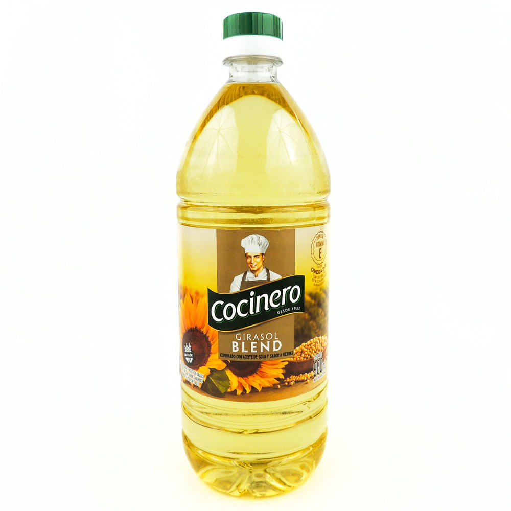 Aceite Blend Girasol Cocinero 900 Cc - Arjosimarprod