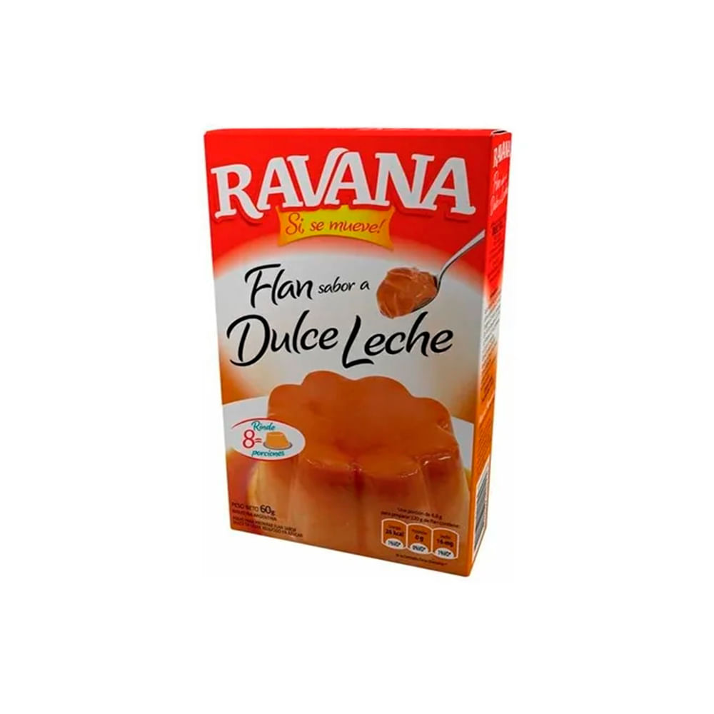 Flan de Dulce de Leche Ravana 60 gr - arjosimarprod