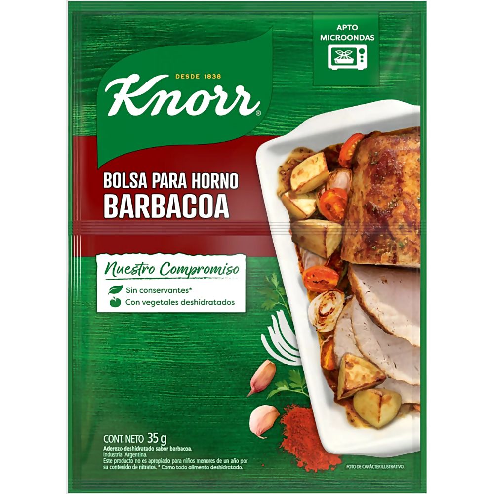 Bolsa para Horno Barbacoa Knorr 35 gr - arjosimarprod