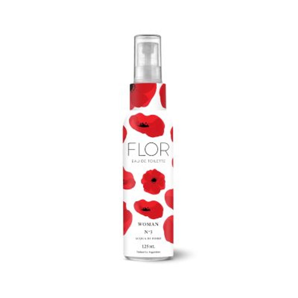 Eau de Toilette Women n3 Flor Aqua di Fiore 125 ml - arjosimarprod